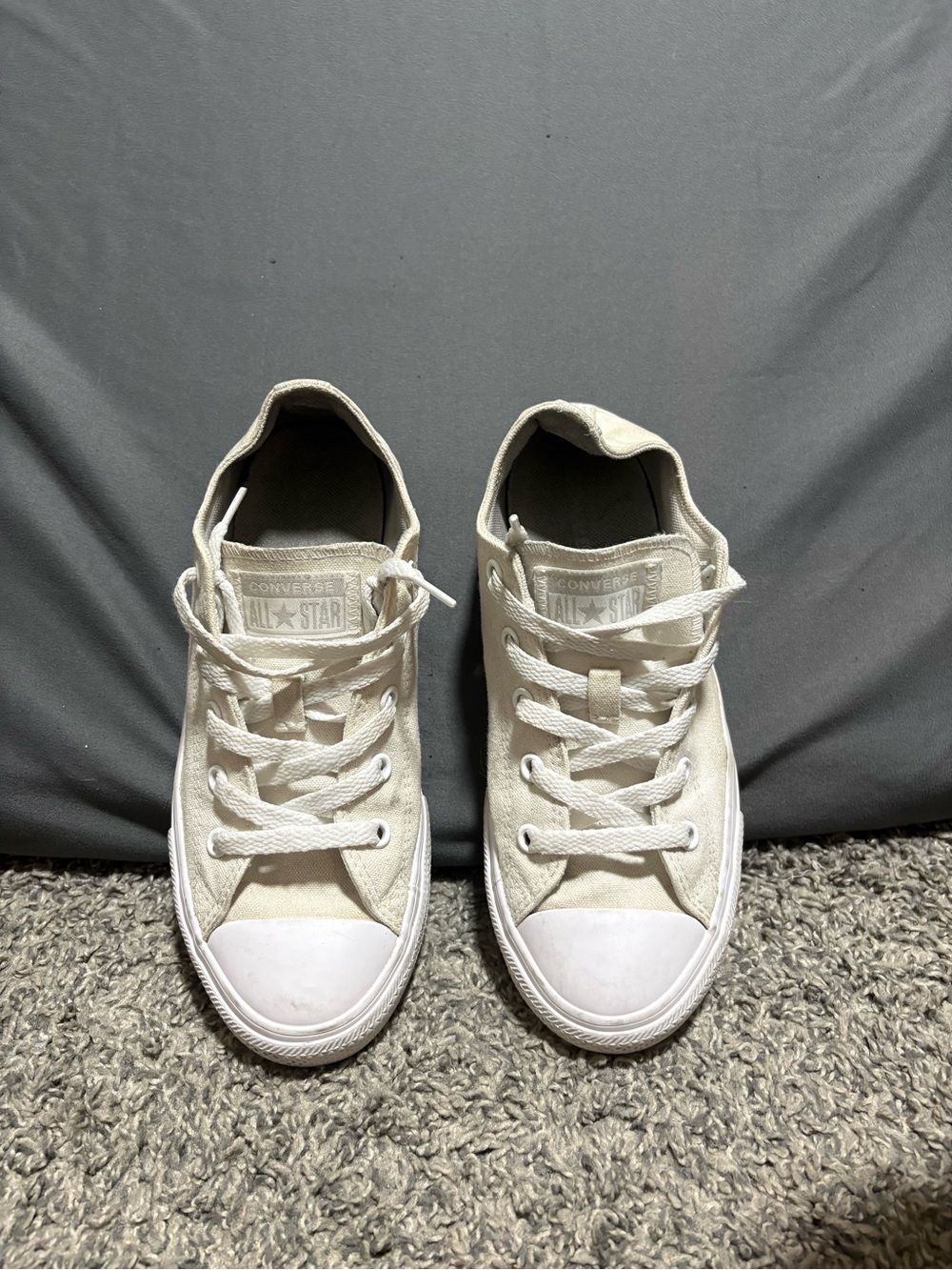 Converse Kids Cream Low Top Sneakers